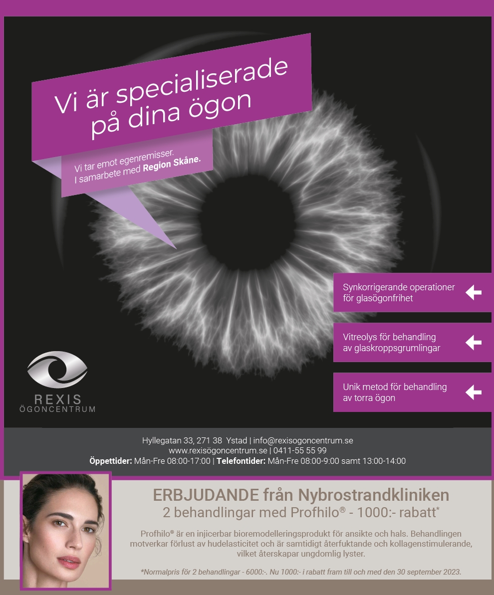 Rexis Ögoncentrum - annons